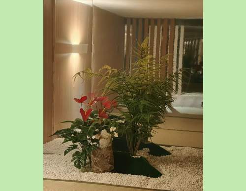 室内仿真植物造景